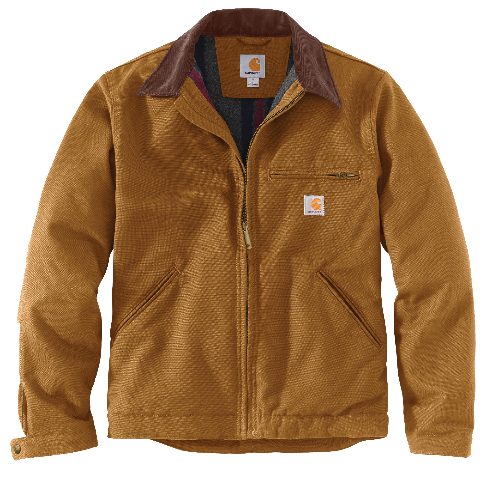 Jacket Detroit Relaxed Fit Blanket-Lined Brown 103828