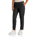 Woman's Carhartt Force® Relaxed Fit Ripstop Work Pant Black 106194