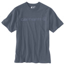 Shirt Loose Fit Heavyweight Short-Sleeve Logo Graphic T-Shirt Bluestone K195