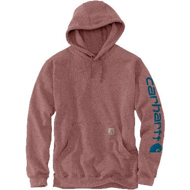 Sweatshirt Midweight Signature Sleeve Logo Hooded Apple Butter K288