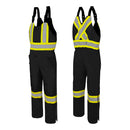 Winter Traffic Bib Overall Black TO1BK