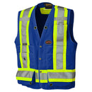 Surveyor Vest Hi-Vis Royal Blue 6692N
