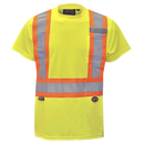 Women's Hi-Vis T-Shirt Birdseye Yellow 6949