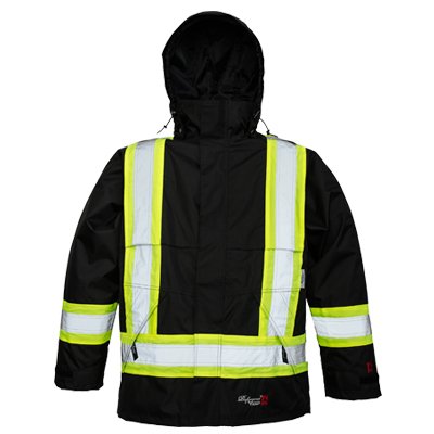 Jacket Hi Vis Professional Journeyman 300D Flame Resistant Waterproof