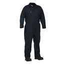 Coverall Poly Cotton Zip Front Navy 024-4400