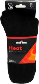 Soxk Men's Heat Holders Polar Paw Black PP-047126