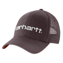 Hat Canvas Mesh-Back Logo Graphic Cap Dark Sepia 101195