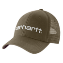 Hat Canvas Mesh-Back Logo Graphic Cap Burnished Log/Blackberry White 101195