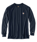 FR Carhartt Force® Dark Navy Long Sleeve T-Shirt 102904
