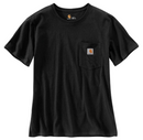 Women's Shirt WK87 Workwear Pocket Short Sleeve Black 103067