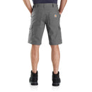 Short Rugged Flex Relaxed Fit Ripstop Cargo Steel 104727