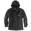 Rain Defender® Relaxed Fit Heavyweight Hooded Shirt Jacket Black 105022