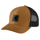 Hat Twill Mesh-Back Logo Patch Cap Brown/Black 105216