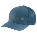 Rugged Flex® Fitted Canvas Mesh-Back Logo Graphic Cap Blue 105353