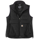 Women's Rain Defender Puffer Vest Relaxed Fit Black 105984