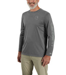 Force Sun Defender™ Lightweight Long-Sleeve Logo Graphic T-Shirt Steel 106164