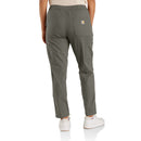 Woman's Carhartt Force® Relaxed Fit Ripstop Work Pant Dusty Olive 106194