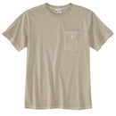Shirt Relaxed Fit Lightweight Short-Sleeve Garment Dyed Pocket T-Shirt Greige 106252