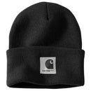 Ladies Knit Satin-Lined Beanie Black 107248