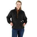Women's Loose Fit Fleece Pullover Black 106470