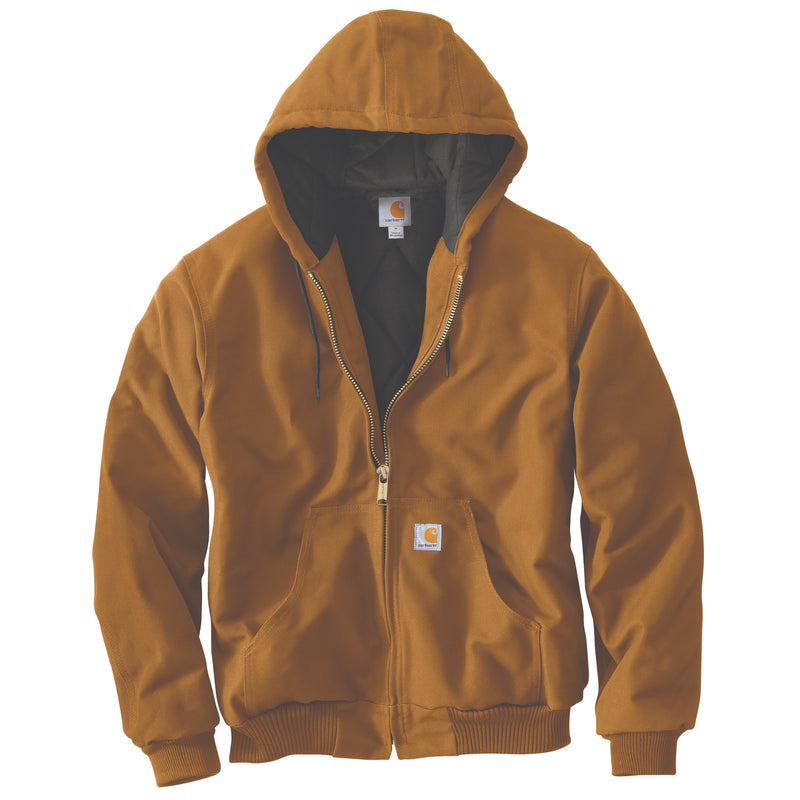 Firm Duck Flannel-Lined Active Jac Loose Fit Brown J140