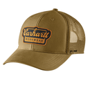 Rugged Flex® Twill Mesh-Back Script Patch Cap Golden Grass 106738