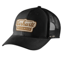 Rugged Flex® Twill Mesh-Back Script Patch Cap Black 106738