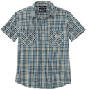 Rugged Flex® Relaxed Fit Lightweight Short-Sleeve Plaid Shirt Storm Blue 106745