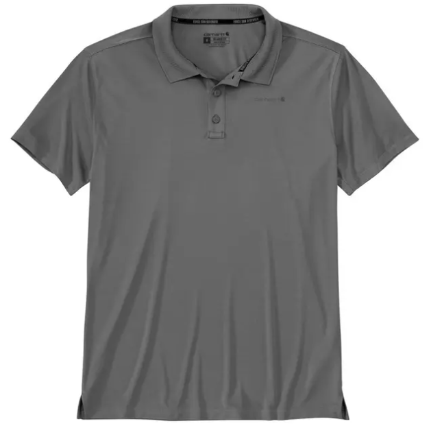 Force Sun Defender™ Relaxed Fit Lightweight Short-Sleeve Polo Steel 106901