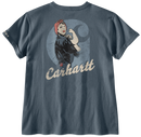 Women's Dearborn Loose Rosie T-Shirt Iron Blue 106903