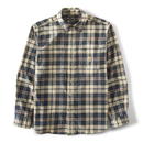 Hamilton Relaxed Long Sleeve Plaid Shirt Navy 107010