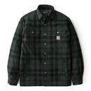 Relaxed Fit Flannel Sherpa-Lined Shirt Jac Green 107017