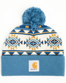 Toque Bethany Yellowtail Knit Pom Cuffed Logo Beanie 107184