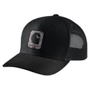 Hat Rugged Flex® Twill Mesh-Back Camo Patch Cap Black 107271