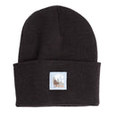 Toque Watch Cap Graphic Beanie Black 107429