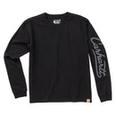 Women's Irvine Loose Long Sleeve Logo T-Shirt Black 107742