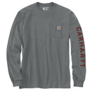 Irvine Relaxed Fit Deer Badge Long Sleeve T-Shirt 107819