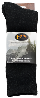 Sock Thermal Wool Blend Black 124B