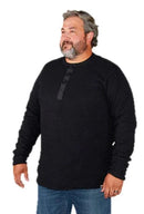 Shirt Men's Heritage Wool "Plus" Long Sleeve Black 1315GL 552
