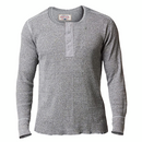 Women's Heritage Heavy Weight Wool Henley Grey 1315W