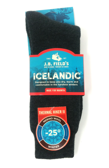 Sock Icelandic -25 Charcoal 4961