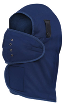 Fleece-Lined Hard Hat Liner Long Neck Navy 565N