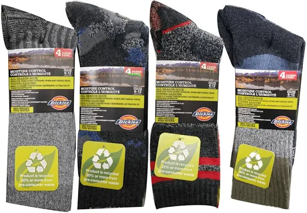 Sock Moisture Control All Season 3 Pack Assorted Colours AYK3PAS