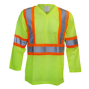 Shirt Long Sleeve Safety Mesh Green BK046