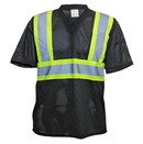 Shirt Short Sleeve Hi-Vis Mesh Black BK095