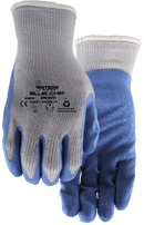 Glove Latex Dipped Blue Chip 320