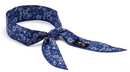 Cooling Beaded Bandana Blue Paisley CNB12PKB