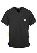 Scrub Top Men's Force Cross-Flex Black C16410