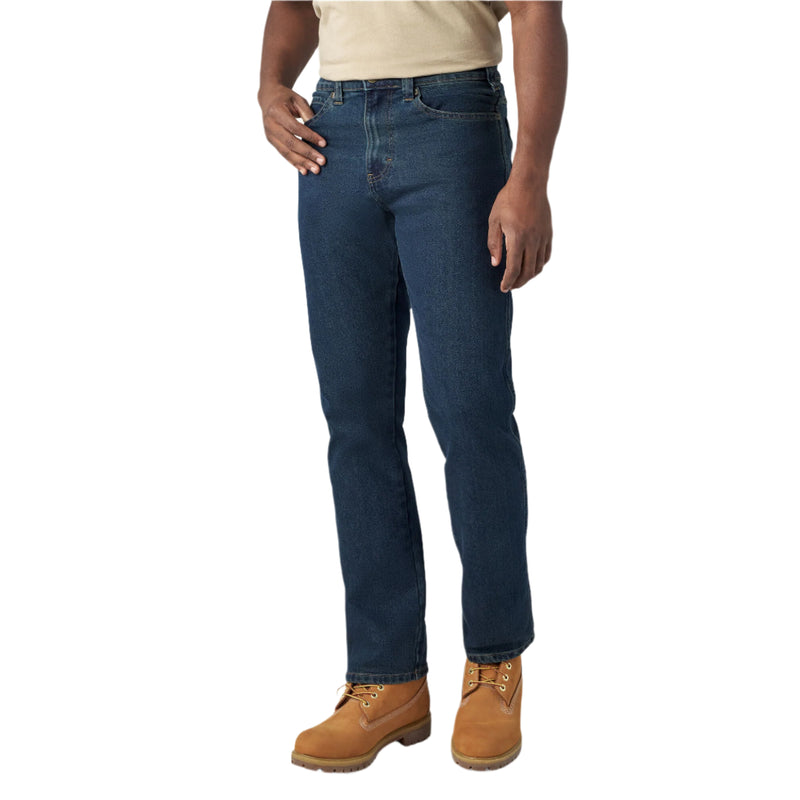 Men's FLEX Regular Fit 5-Pocket Jeans Dark Wash DD605DW