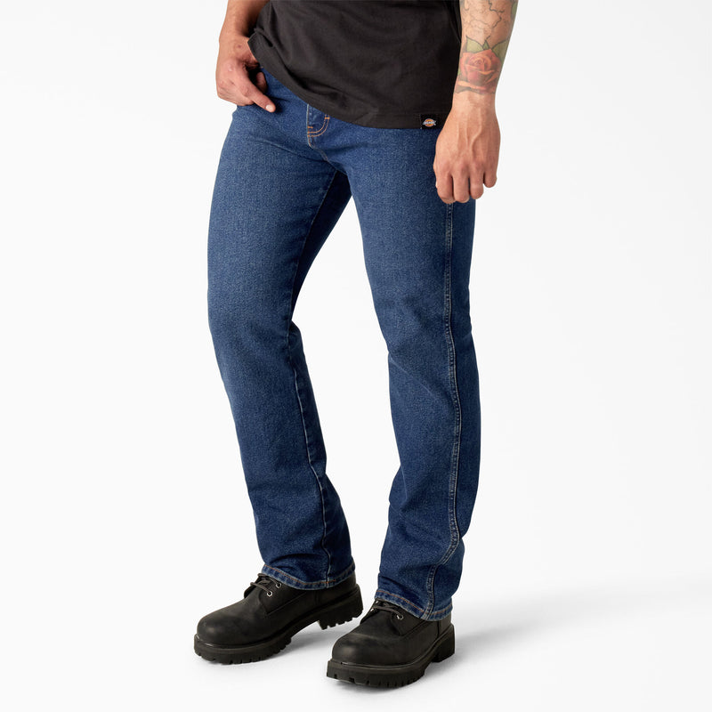 Men's FLEX Regular Fit 5-Pocket Jeans Medium Wash DD605MW